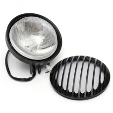 Faro Grigliato Doppie Luci Moto Special Custom